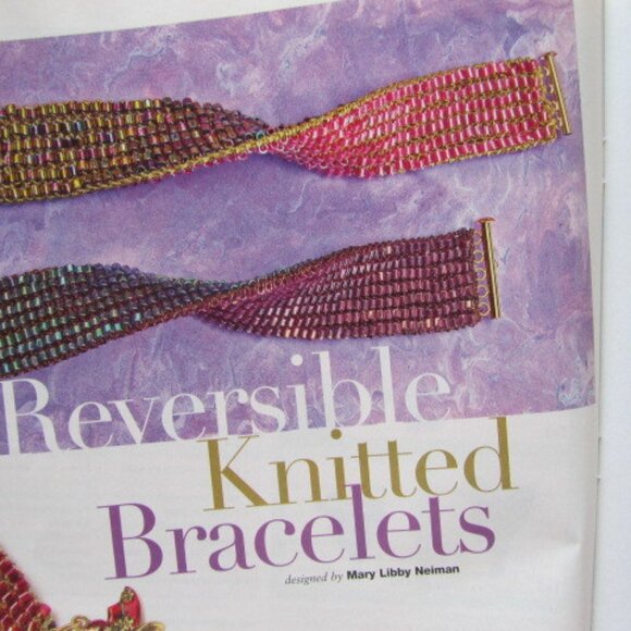 Bead and Button Magazine Creative Ideas For The Art of Beads Jewelry June 2006 - Picture 13 of 16